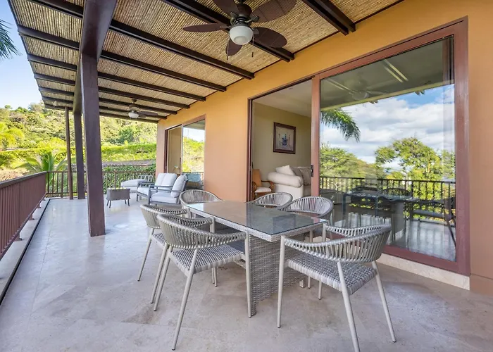 Ocean-view Costa Rica Villa, Balcony & Pool * Playa Ocotal